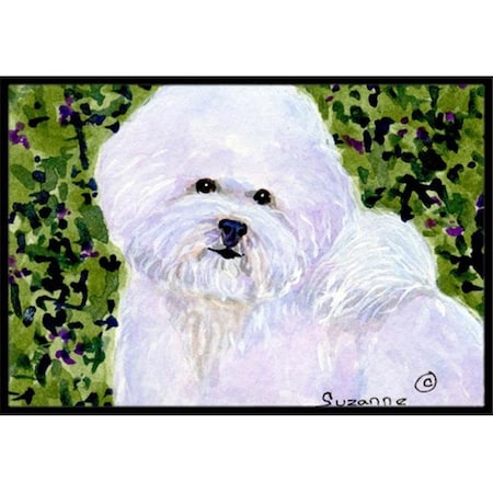 Carolines Treasures Carolines Treasures SS8817JMAT 24 x 36 in. Bichon Frise Doormat SS8817JMAT